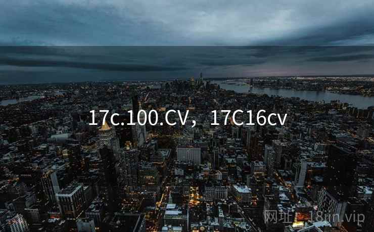 17c.100.CV，17C16cv